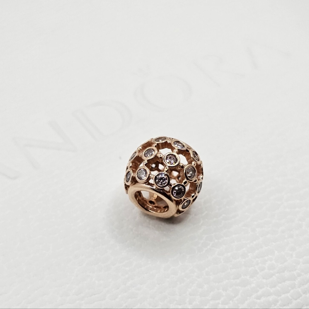🎁Authentic Pandora ROSE SPOTLIGHT CHARM - Picture 7 of 8